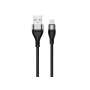 Kabel USB TYP C 1m czarny JELLICO B16 3.1A